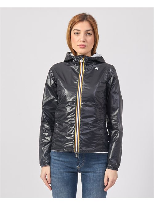 Veste courte réversible pour femme Lily Plus K-WAY | K41317W-LILY PLUS.2 DOUBLEAOZ